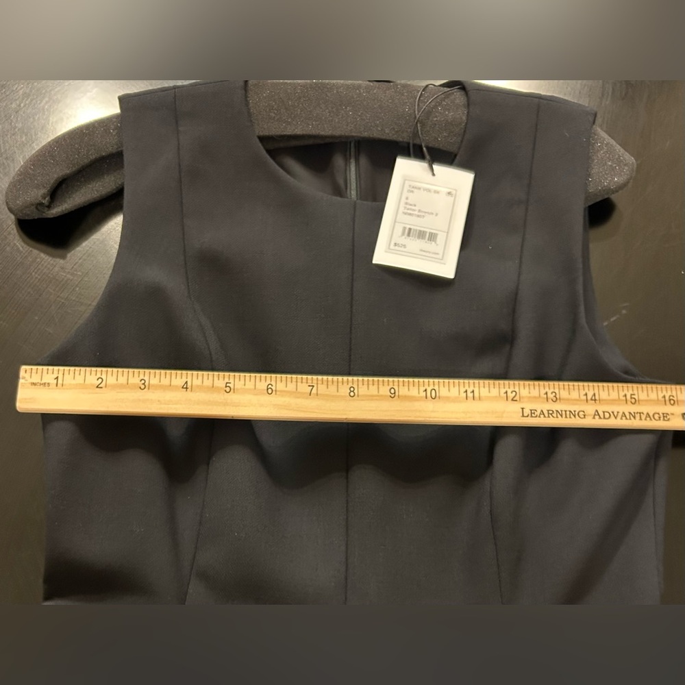 NWT Theory Women’s Tank Dress Tailor Stretch Size 6 - Picture 9 of 13